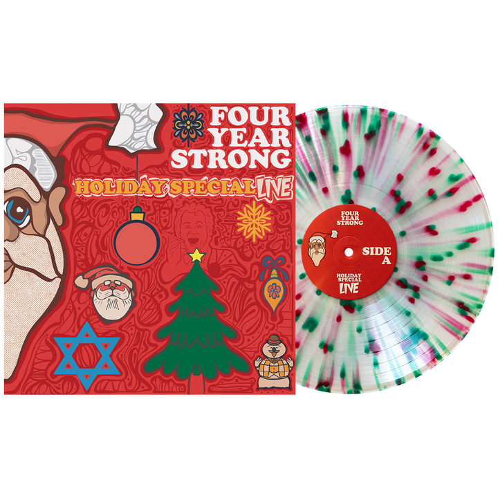 Holiday Special Live - Clear w/ Red & Green Splatter LP - Vinyl