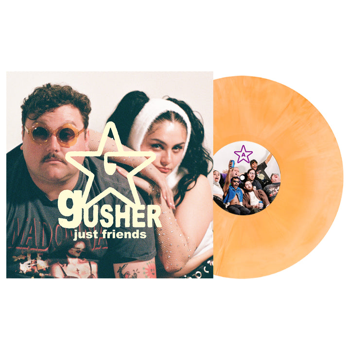 Gusher - Orange Bone & White Galaxy LP - Vinyl