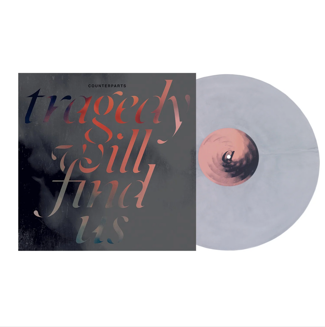 Tragedy Will Find Us - Silver White & Baby Pink Galaxy LP - Vinyl