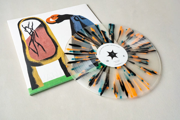 I Want To Disappear - Milky Clear w/ Black Blue & Orange Splatter LP - Vinyl