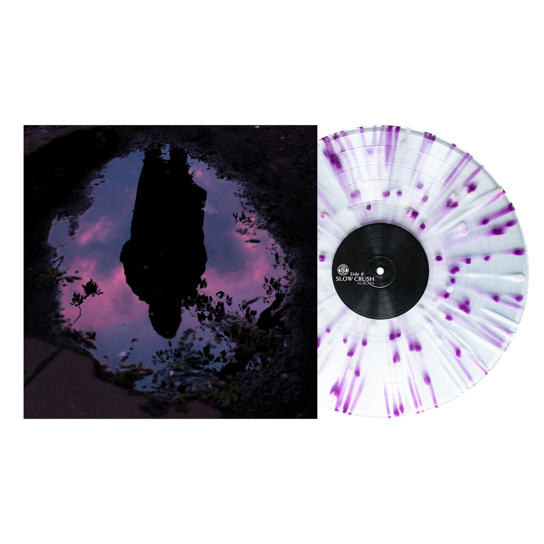 Aurora - Clear with Purple and Pink Splatter LP