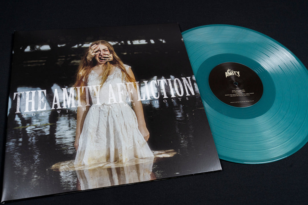 Not Without My Ghosts - Translucent Cyan Blue LP - Vinyl