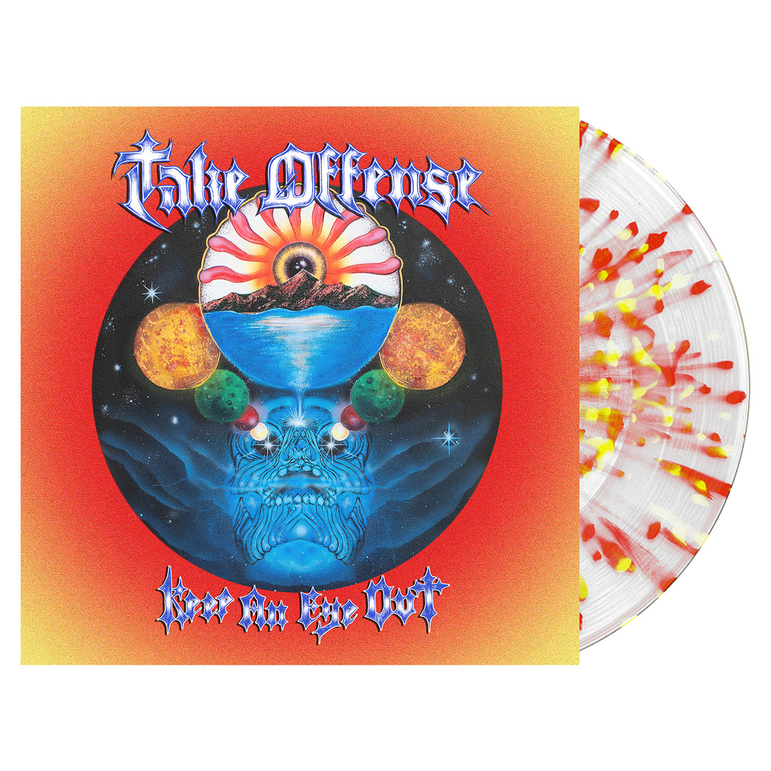 Keep An Eye Out - Clear W/ Heavy Blood Red & Yellow Splatter LP - Vinyl