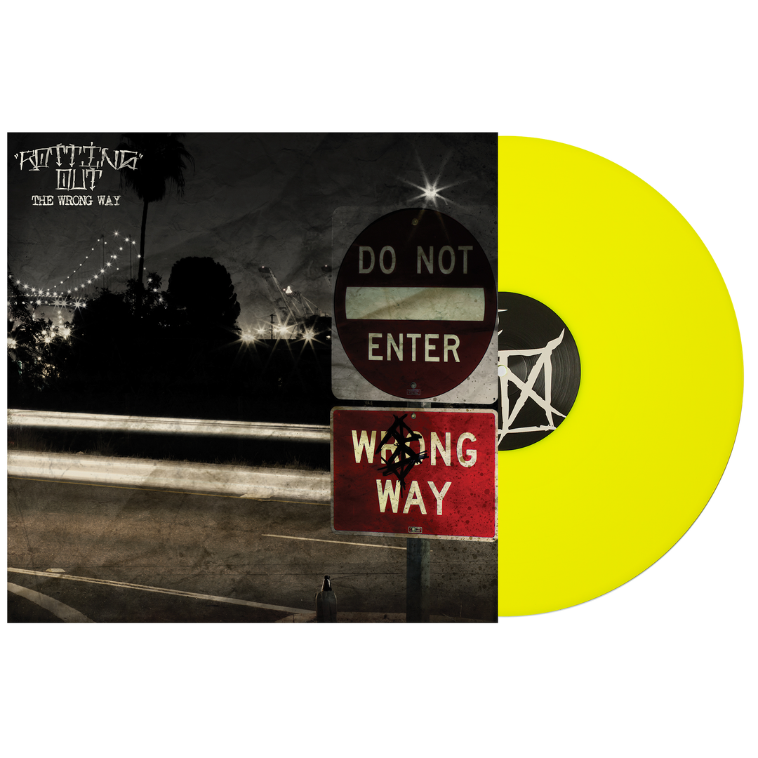 The Wrong Way - Neon Yellow LP - Vinyl