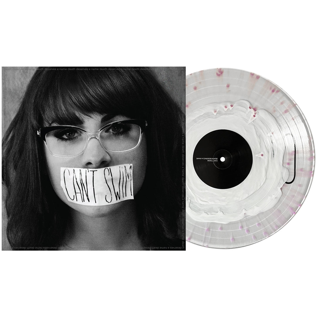 Death Deserves A Name - White In Clear W/ Violet Splatter LP - Vinyl